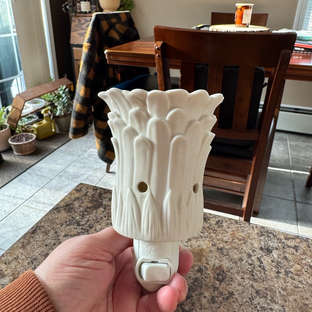 Scentsy White Ceramic Wall Plug-In Warmer